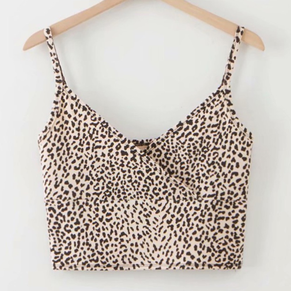 Cheetah crop top